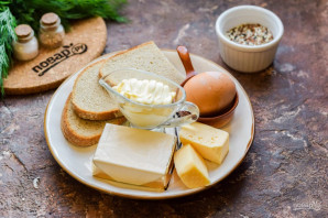 Бутерброды с яйцом и сыром