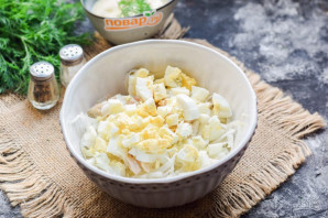 Салат из пекинской капусты с курицей