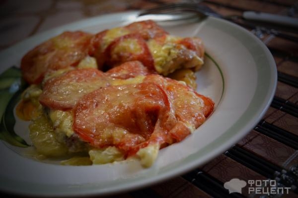 Рецепт: Мясо по-французски со свининой - В духовке Рецепт: Мясо по-французски со свининой - В духовке