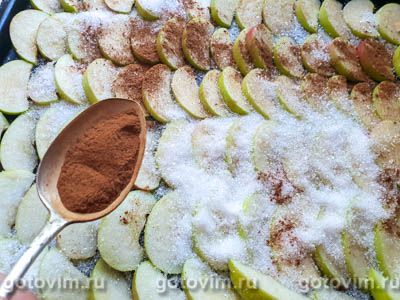 Сушеные яблоки в духовке с корицей и сахаром Сушеные яблоки в духовке с корицей и сахаром