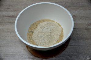Цельнозерновой хлеб на дрожжах Цельнозерновой хлеб на дрожжах