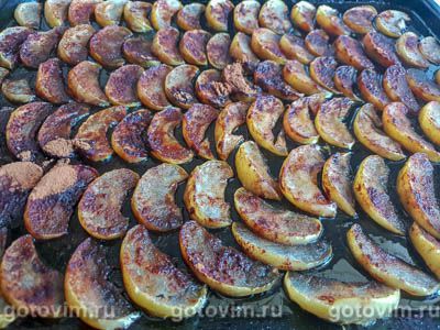 Сушеные яблоки в духовке с корицей и сахаром Сушеные яблоки в духовке с корицей и сахаром
