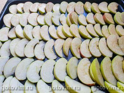 Сушеные яблоки в духовке с корицей и сахаром Сушеные яблоки в духовке с корицей и сахаром