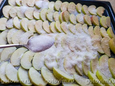 Сушеные яблоки в духовке с корицей и сахаром Сушеные яблоки в духовке с корицей и сахаром