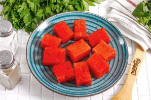 Шашлык из арбуза Шашлык из арбуза
