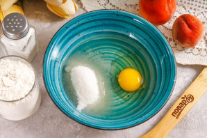 Корзиночки с персиками Корзиночки с персиками