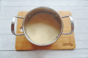 Жидкая каша овсянка на воде
