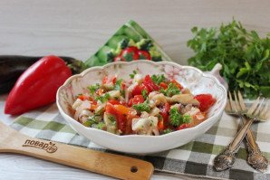 Запечённый овощной салат