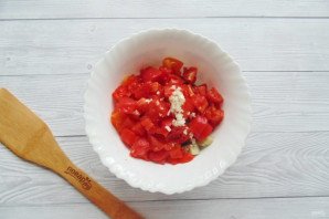 Запечённый овощной салат