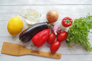 Запечённый овощной салат